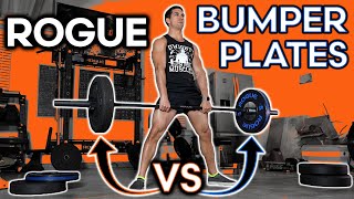 @roguefitness Mil Spec Bumper Plates VS Black Training Plates – Which Should YOU Buy???