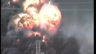 Huge explosion and fire killed 23 people, October 23, 1989