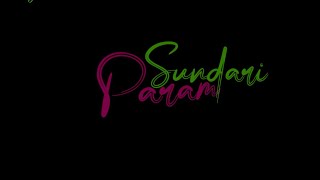 Param Sundari Black Screen Status | Param Sundari Mimi New Song | Param Sundari Full Screen Status