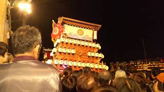 西条祭り 2019 伊曾乃神社例大祭　御旅所 古川屋台