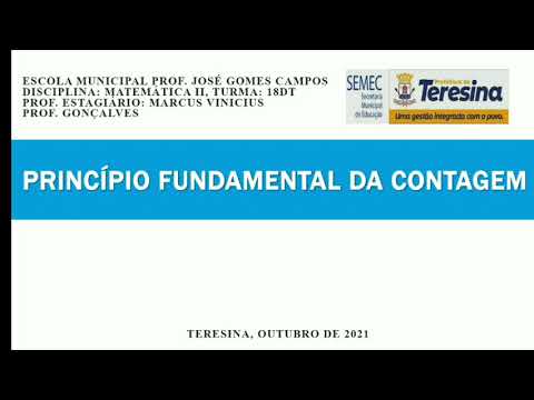 PRINCÍPIO FUNDAMENTAL DA CONTAGEM (PFC) - YouTube