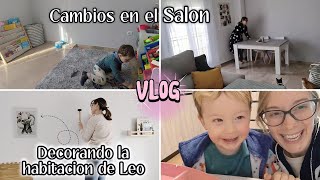 Cambio la distribución del Salón‼️MENUDO CAMBIO‼️Decoración de la habitación de mi bebé💖 vlog diario