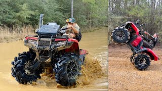 MONSTER Quad Mud Boggin - Buttery Vlogs Ep78