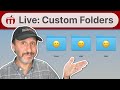 A Live Look At Customizing Folders On a Mac