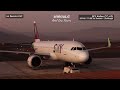 flight santiago la serena on sky airline airbus a320 neo cc azd