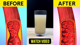 Heart healthy drink to Lower Bad Cholesterol & Risk of Clogged Arteries Naturally