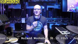 Michael Schack Roland Workshop Just Music - drumxound