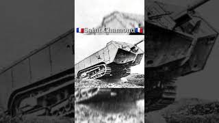 Top 5 WW1 Tanks #ww1 #tanks #shorts