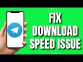 How To Fix Download Speed Problem Telegram (2023)