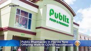 Publix Pharmacies In Florida Now Offering Walk-In COVID Vaccinations