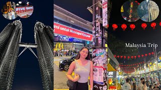 🇲🇾 MALAYSIA VLOG: Petronas Twin Tower 🏙️, Batu Caves, Outlet 🛍️, Night Market 🍢|| Anna Imperial