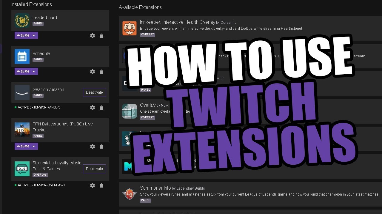 Use this extension