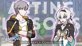 Caelus x Firefly: When teasing Firefly goes too far... | HSR Comic Dub