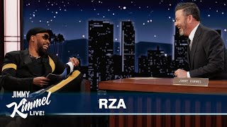 RZA on His Dream About Kimmel, Composing a Ballet \u0026 He Reads Lyrics He Wrote at 14