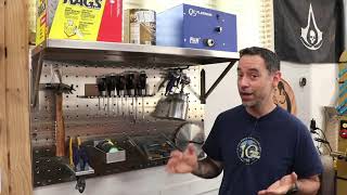 Wood Whisperer Reviews System X Storage - Stainless Pegboard System