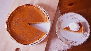 Amerikanischer Kürbiskuchen - Pumpkin Pie Video