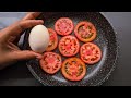 Just Add Eggs With Tomatoes Its So Delicious/ Simple Healthy Breakfast Recipe/ Cheap & Tasty Snacks