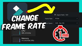 Filmora 12 Tutorial How To Change Video Frame Rate To 60fps