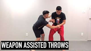 Kali Weapon Assisted Takedowns | Filipino Martial Arts