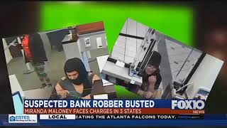 Suspected serial bank robber arrested