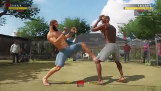 UFC - Chimaev vs Adesenya - Backyard Fight