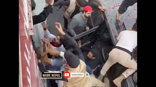 Imran Khan attack gun shots live video