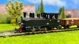 German H0e Layout - Henschel HF 110 (Roco 33251, 33250 \u0026 31030) Heeresfeldbahnlokomotive Schmalspur