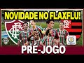 🛑FLU PODE TER NOVIDADES E ESTREIAS NO FLA X FLU! DINIZ PODE SURPREENDER? TUDO SOBRE O CLÁSSICO