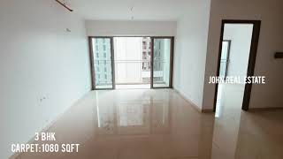 Kalpataru Sunrise | 3 BHK For Sale Apartment | Walkthrough | Kolshet Road | Thane Real Estate