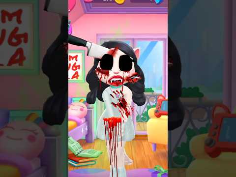 Mi Talking Angela 2 horror muerto #editar #shorts