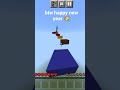 easy Minecraft parkour in pe #shorts