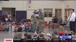 Central Community Elementary School honors local veterans