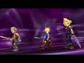 【dffoo】力と魔の深域15万越え ヴァン ラムザ クラウド編成