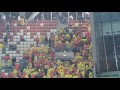 amazing fight ultras legia vs jagiellonia 02 03 2014