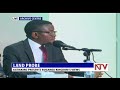 land probe katikkiro charles peter mayiga presents buganda kingdom s views