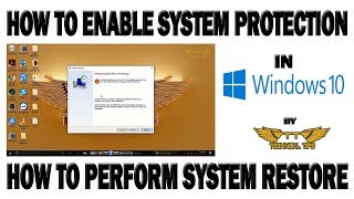 How to enable system Protection to in Windows 8, 8.1 or 10 to Create Restore Point