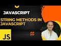 Javascript String Methods