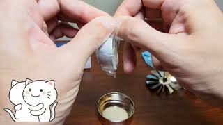 Moomin Rotary Candle Holder - unbox and assembly