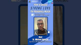 Meet the speaker- How to Secure Strong LORs for Residency Match? | Free Webinar | USCE | USMLE