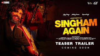 Singham Again | Official Teaser Trailer | Akshay Kumar, Ajay Devgn, Tiger Shroff, Ranveer Singh