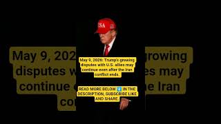 Trump Vs Allies After Iran War