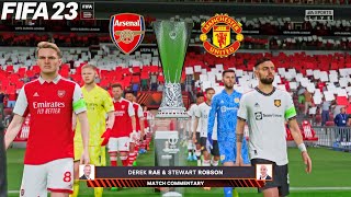 FIFA 23 | Arsenal vs Manchester United - UEL Europa League - PS5 Full Gameplay