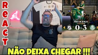 REACT INTER DE LIMEIRA 0X3 PALMEIRAS | NÃO PODE DEIXAR CHEGAR !!!