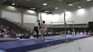 Ariana Frechette -  Uneven Bars -  2025 Nastia Liukin Cup