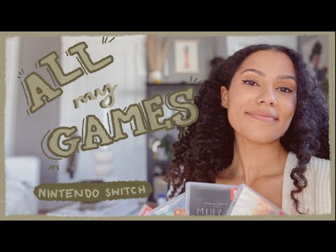 my 60 switch collection! // cozy casual games