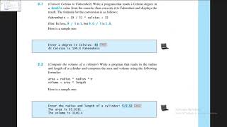 Introduction To Java Programming - Exercise 2 1c