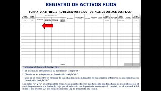 Caso Practico : Registro de Activo Fijo