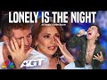 Golden Buzzer : Simon Cowell criying when he heard the song Air Supply with an extraordinary voice