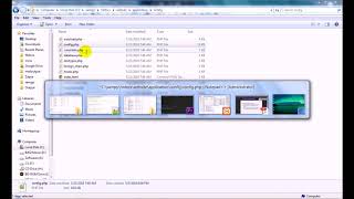 codeigniter configuration and set up