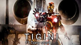 TIGINI- IRON MAN EDITE | Tony Stark Status| Ironman Status | Tigini song status #ironman #marvel